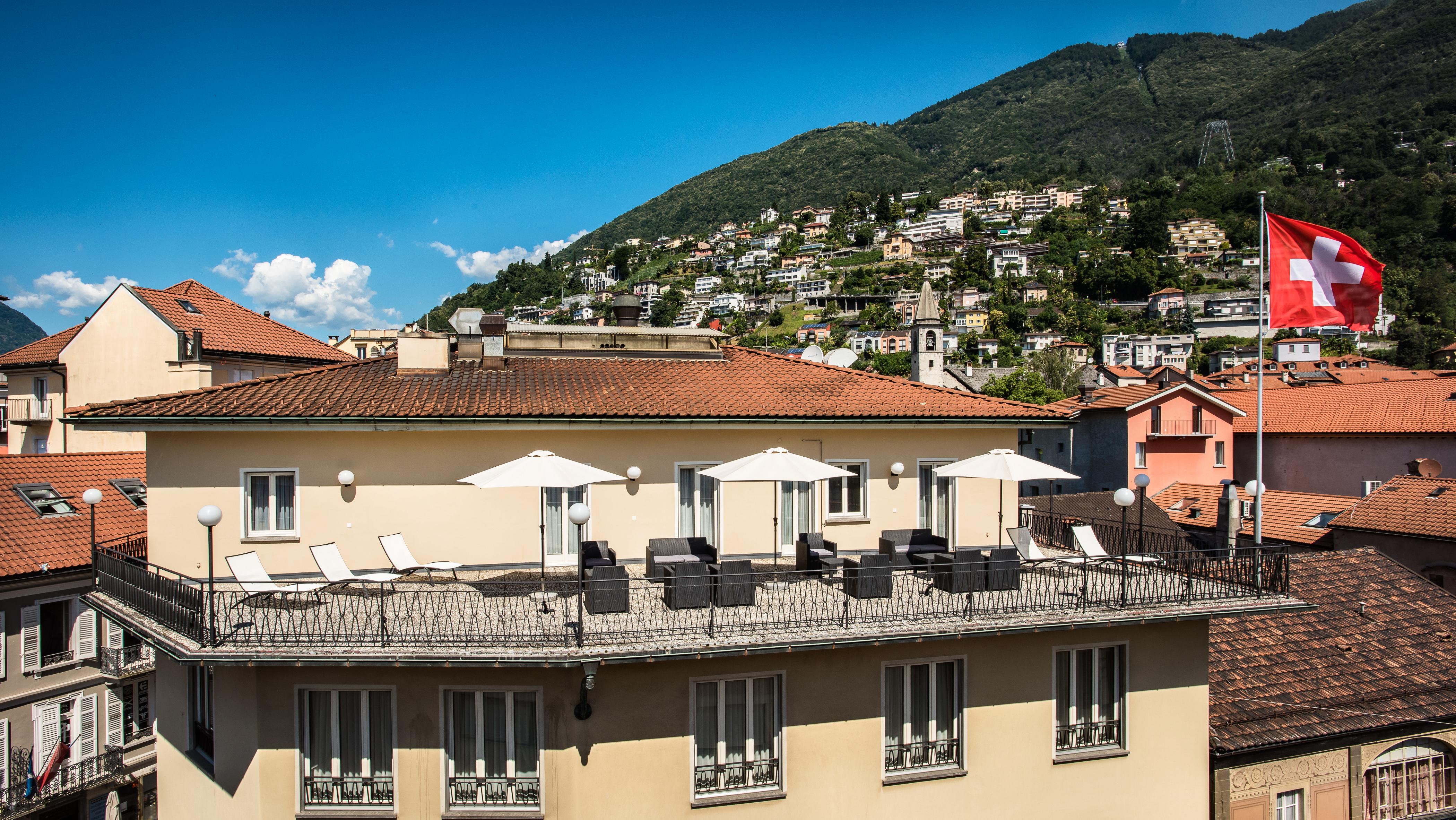 Hotel Dell'Angelo Locarno Kültér fotó